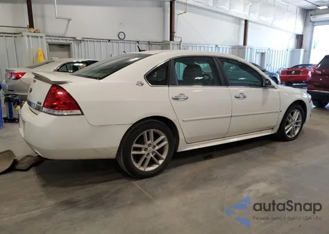 2009 Chevrolet Impala Ltz из США, поврежденный, VIN 2G1WU57M491193672